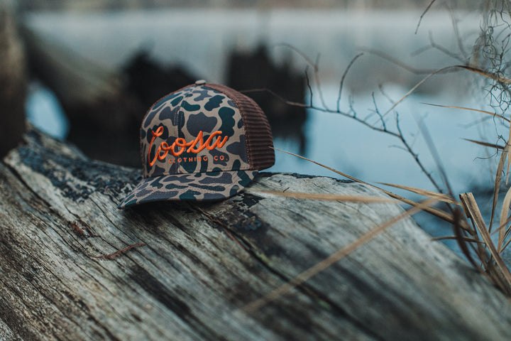 Coosa Swamp Camo Mesh Hat