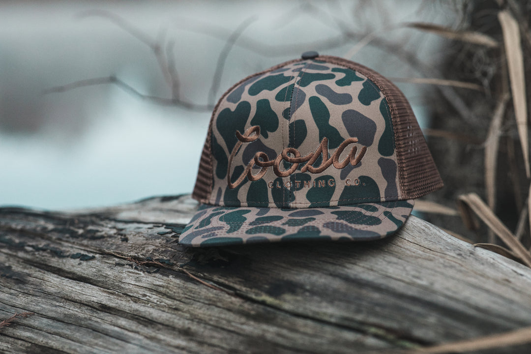 Coosa Swamp Camo Mesh Hat