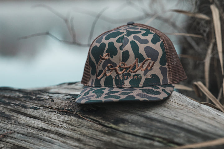 Coosa Swamp Camo Mesh Hat