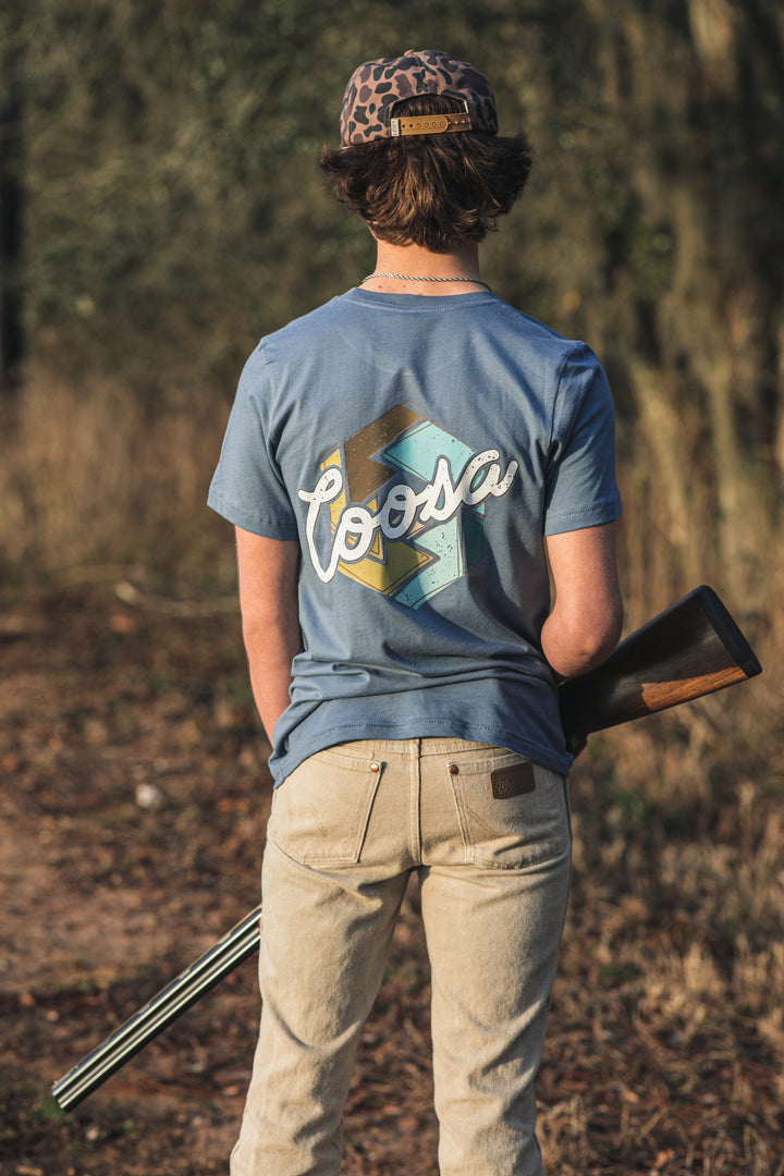 Denim Coosa Logo Tee