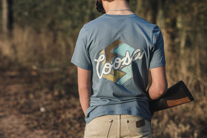 Denim Coosa Logo Tee