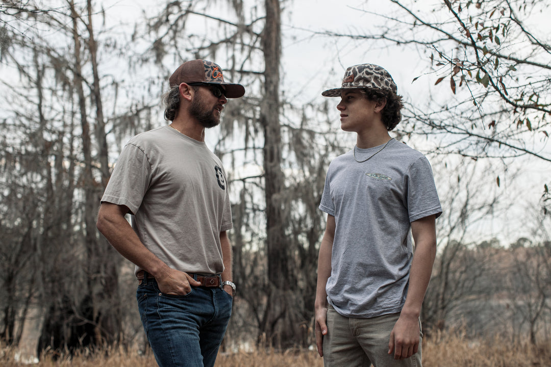 Grey Coosa Logo Tee