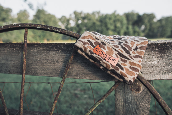 Camo Coosa Logo Beanie