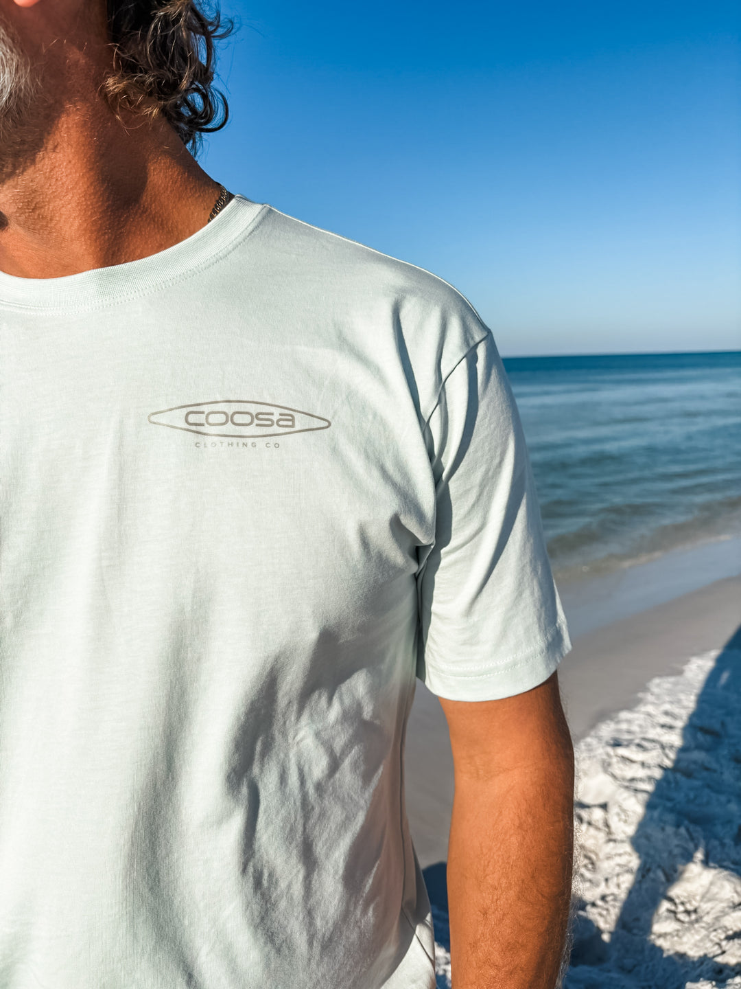 Seafoam Oyster Luxe Tee