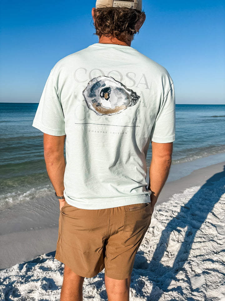 Seafoam Oyster Luxe Tee